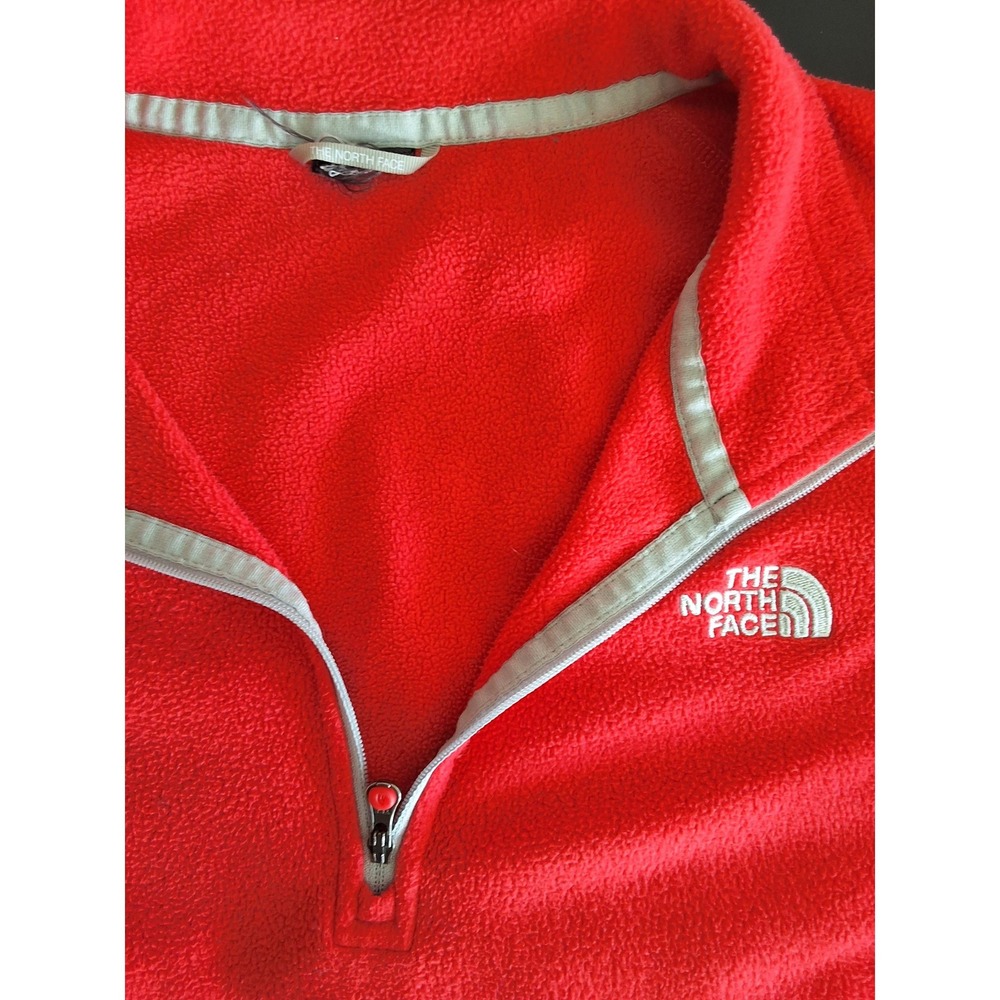 The North Face Women XL Fleece Pullover Quarter Zip‎ Outerwear Cozy - Picture 4 of 5